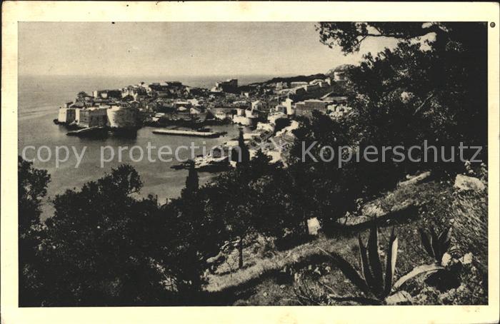 Dubrovnik Ragusa Blick in den Hafen