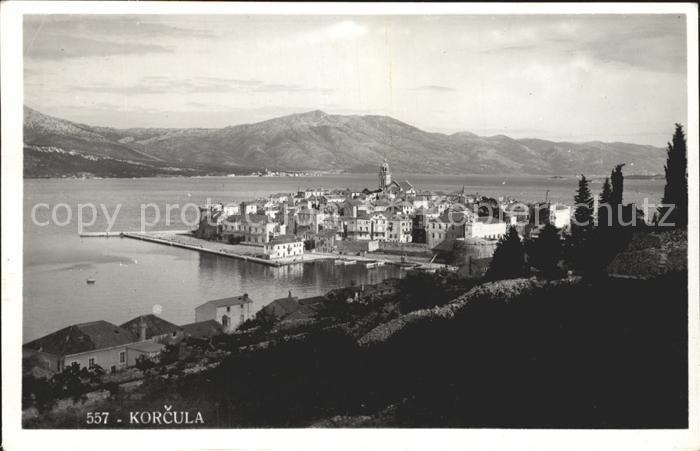 Korcula Panorama Halbinsel