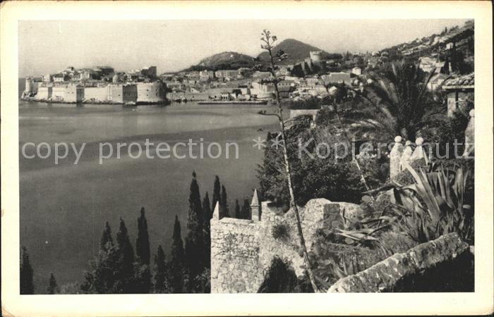 Dubrovnik Ragusa Teilansicht an der Küste
