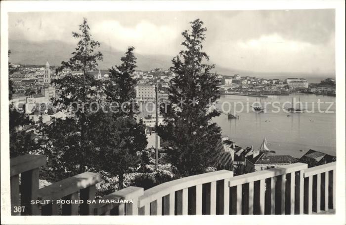 Split Spalato Pogled sa Marjana