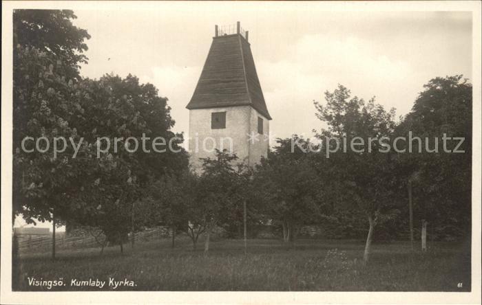 Visingsoe Kumlaby Kyrka Kirche