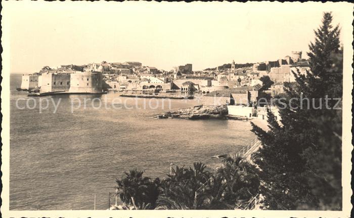 Dubrovnik Ragusa Blick auf die Altstadt Festung