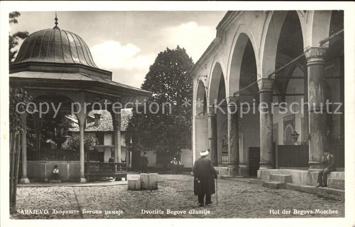 Sarajevo Hof der Begova Moschee