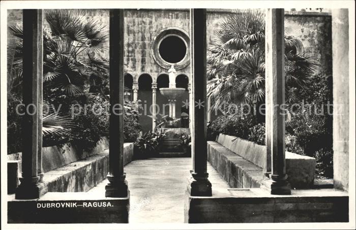 Dubrovnik Ragusa Innenhof