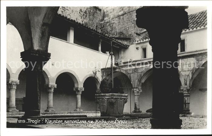Trogir Trau Klauster samostana sv Kriza na Ciovu Kr