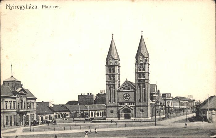 Nyiregyhaza Piac ter Platz Kirche