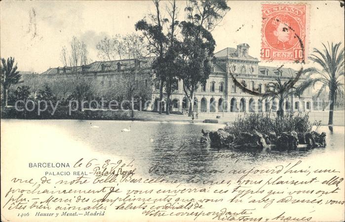 Barcelona Cataluna Palacio Real
