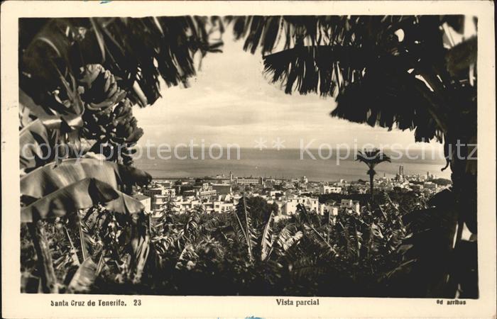 Tenerife Santa Cruz de Tenerifa vista parcial