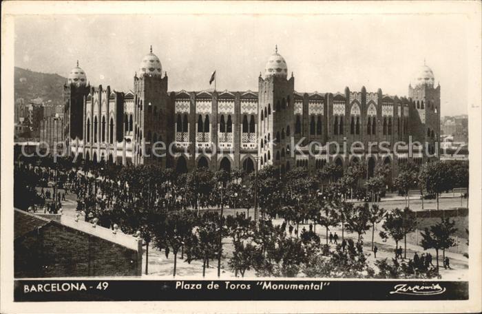 Barcelona Cataluna Plaza de Toros Monumental