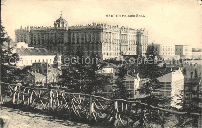 Madrid Spain Palacio Real