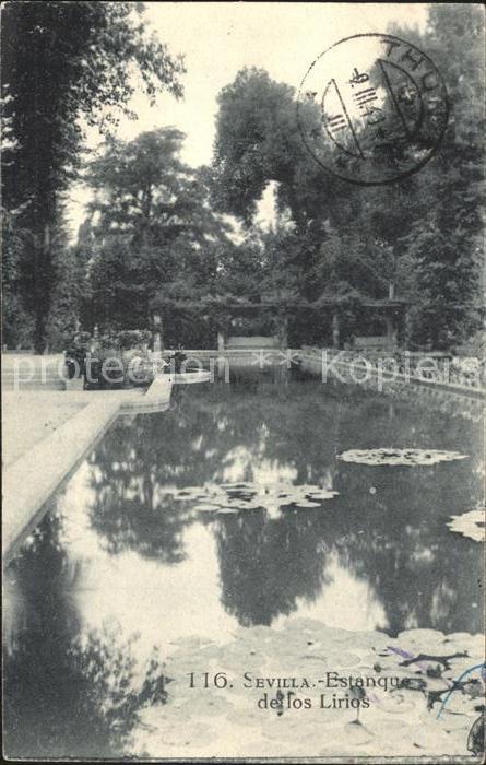 Sevilla Andalucia Estanque de los Lirios