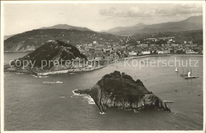 San Sebastian  Pais Vasco ES Vista desda el monte Igueldo