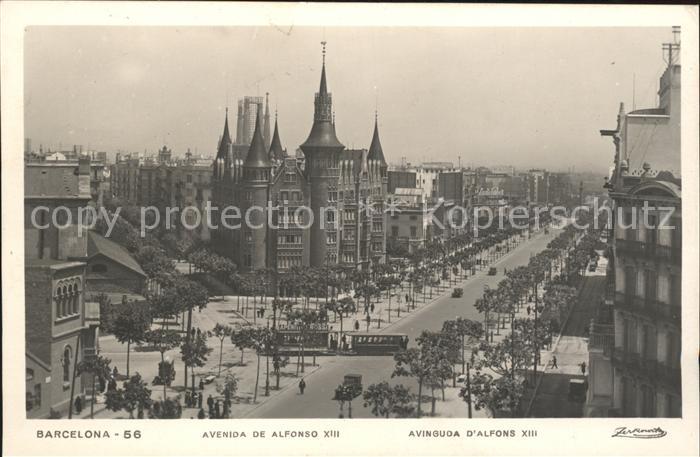 Barcelona Cataluna avenida de Alfonso