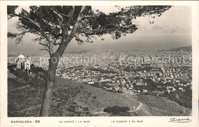Barcelona Cataluna la ciutat i la mar la ciudad y el mar