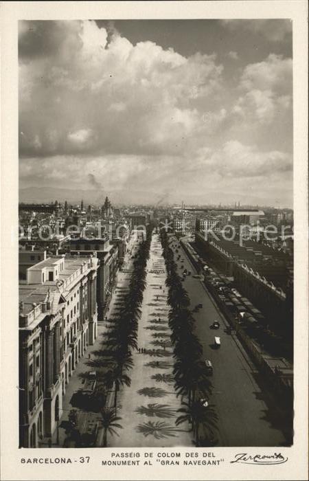 Barcelona Cataluna monument al gran Navegant
