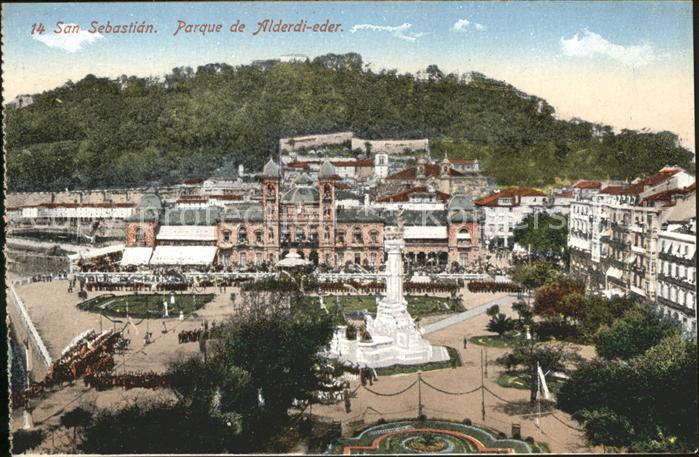 San Sebastian  Pais Vasco ES parque de Alderdi eder