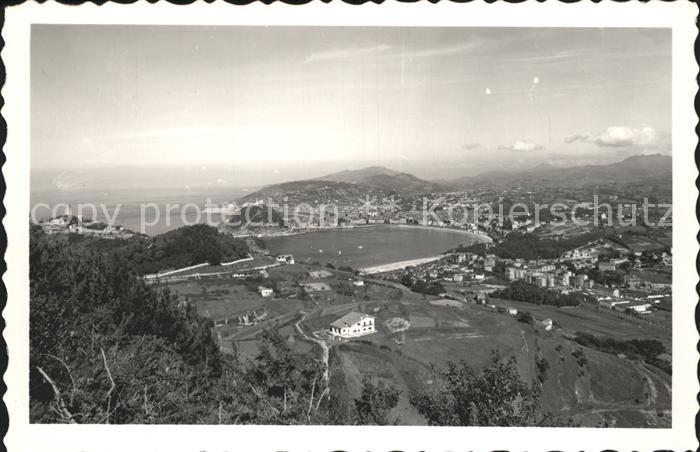 San Sebastian  Pais Vasco ES Vista panoramica Gudamenti