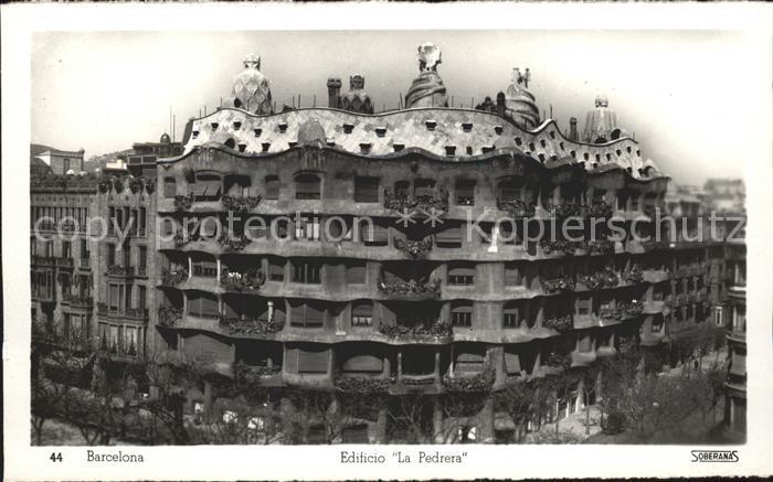 Barcelona Cataluna Edificio la Pedrera