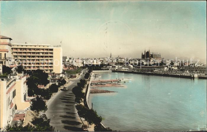 Palma de Mallorca Paseo Maritimo Strand Allee