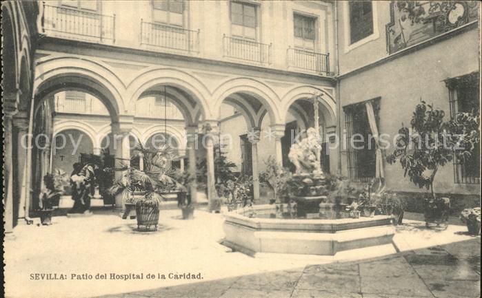Sevilla Andalucia Patio del Hospital de la Caridad