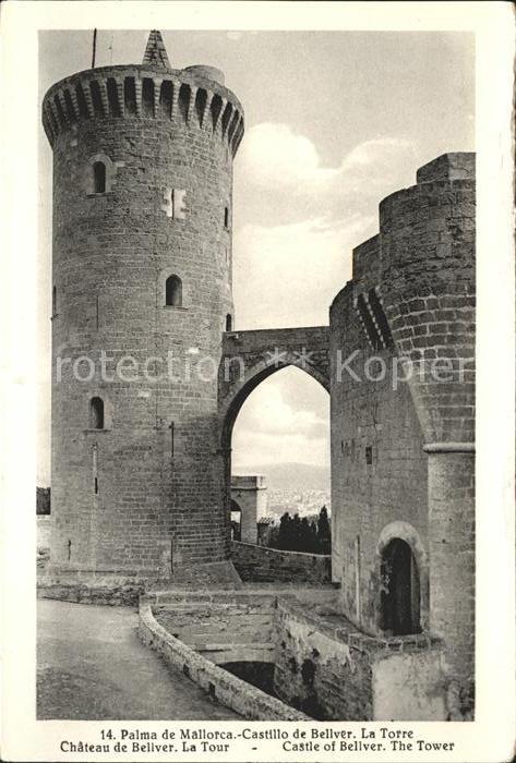 Palma de Mallorca Castillo de Bellver La Torre