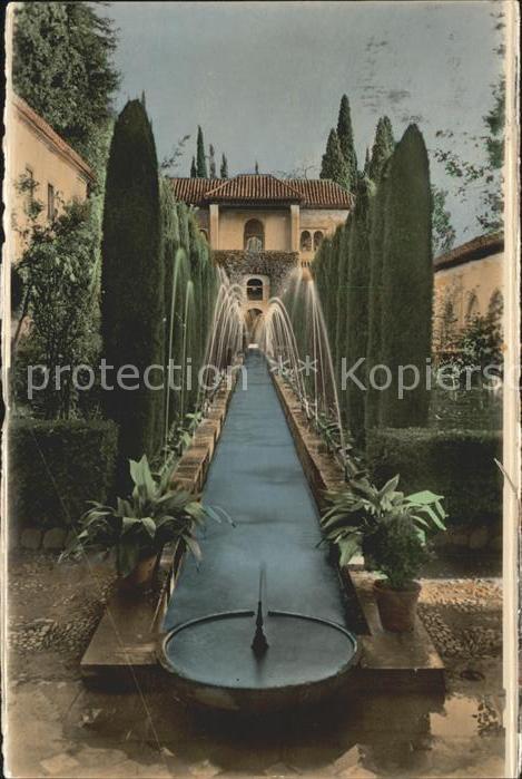 Barcelona Cataluna patio de la Acequie