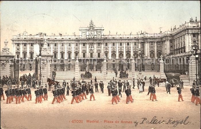 Madrid Spain Plaza de Armas