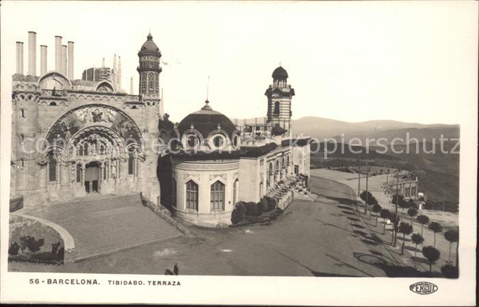 Barcelona Cataluna Tibidabo Terraza
