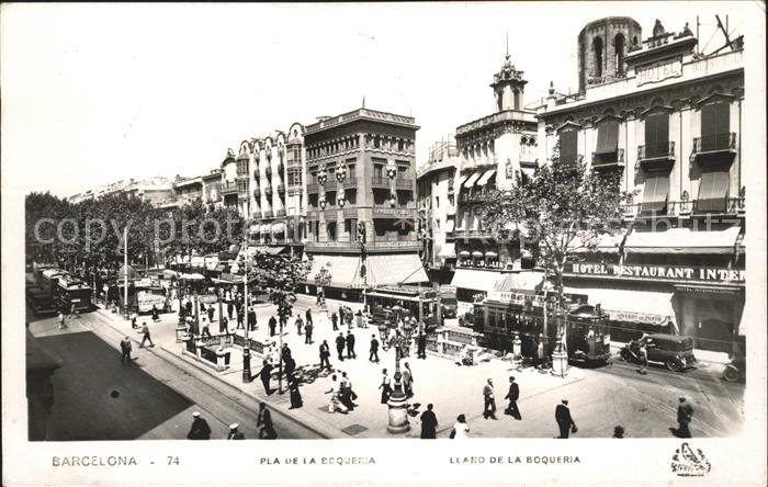 Barcelona Cataluna Pla de la Boqueria