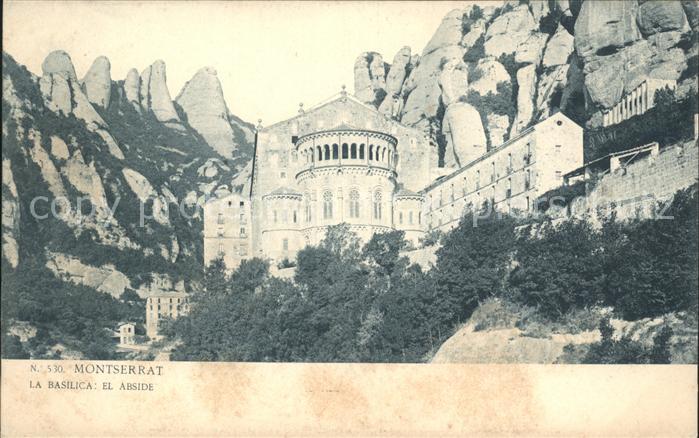 Montserrat Kloster la Basilica el abside