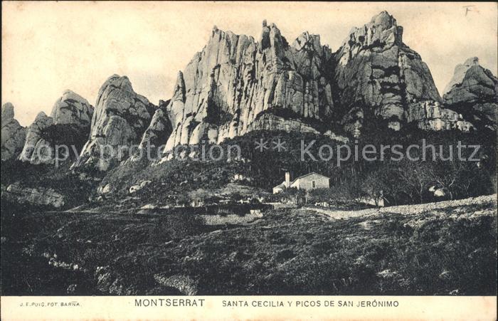 Montserrat Kloster Santa Cecilia picos de San Jeronimo