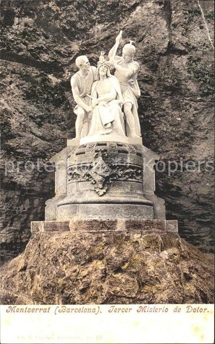 Montserrat Kloster Misterio de Dolor