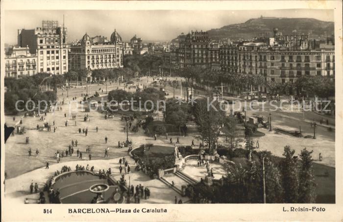 Barcelona Cataluna Plaza de Cataluna