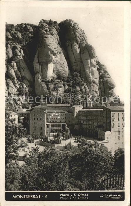 Montserrat Kloster Plaza y S. Dimas
