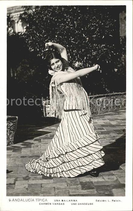 Andalucia Andalusien una bailarina Carmen Vargas