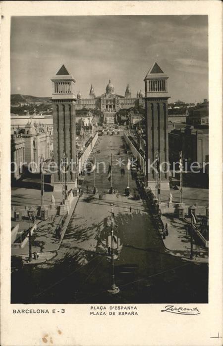 Barcelona Cataluna Plaza de Espana