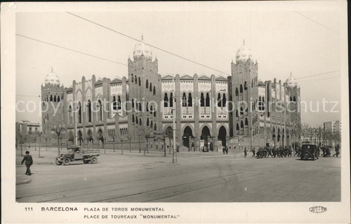 Barcelona Cataluna plaza de Toros Monumental