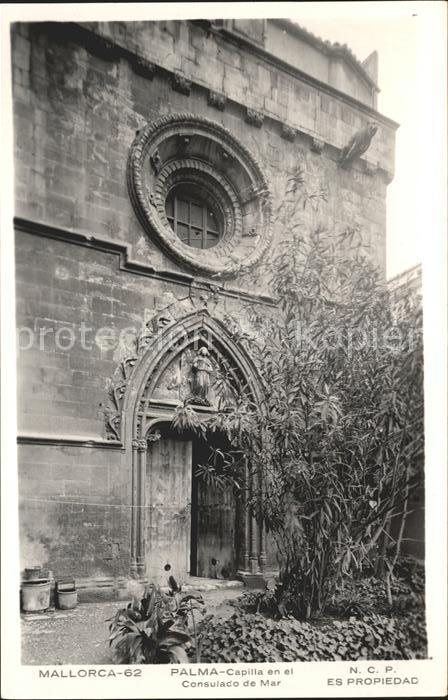 Mallorca Capilla en el Consulado de mar