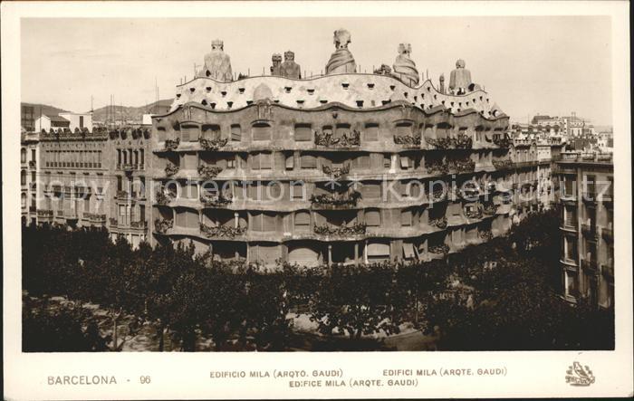 Barcelona Cataluna Edificio Mila