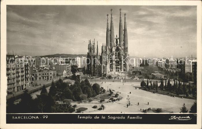 Barcelona Cataluna Templo Sagrada Familia