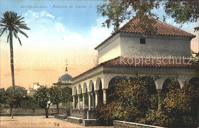 Sevilla Andalucia Pabellon de Carlos V.