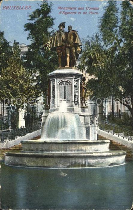 Bruxelles Bruessel Monument des Comtes
