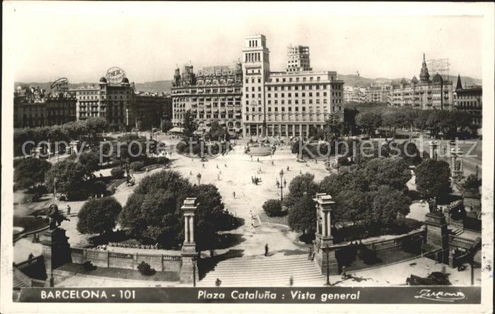 Barcelona Cataluna Plaza Cataluna