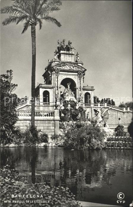 Barcelona Cataluna Parque de la Ciudadela