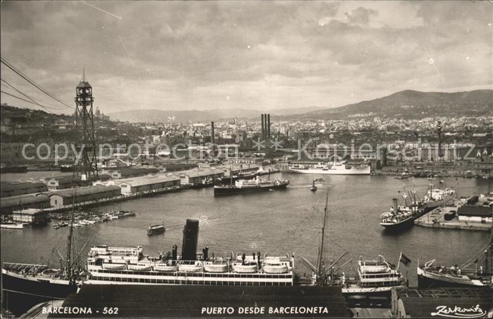 Barcelona Cataluna Puerto Barceloneta