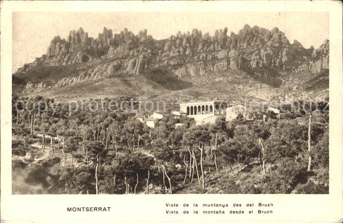 Montserrat Kloster muntanya Bruch