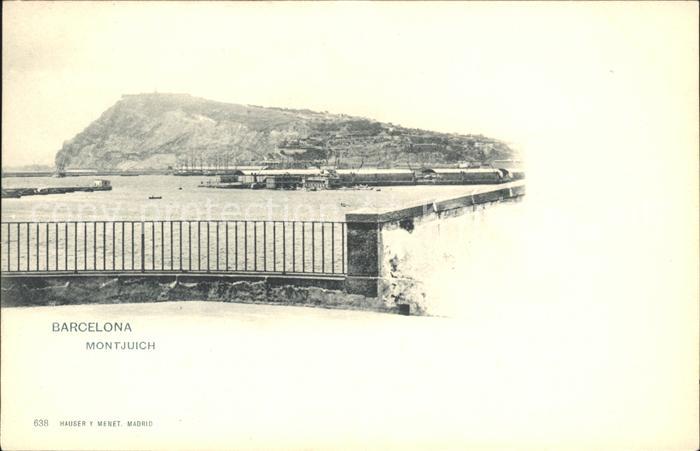 Verlag Hauser Y Menet Nr. 638 Barcelona Montjuich
