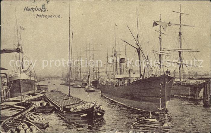 Segelschiffe Hamburg Hafenpartie