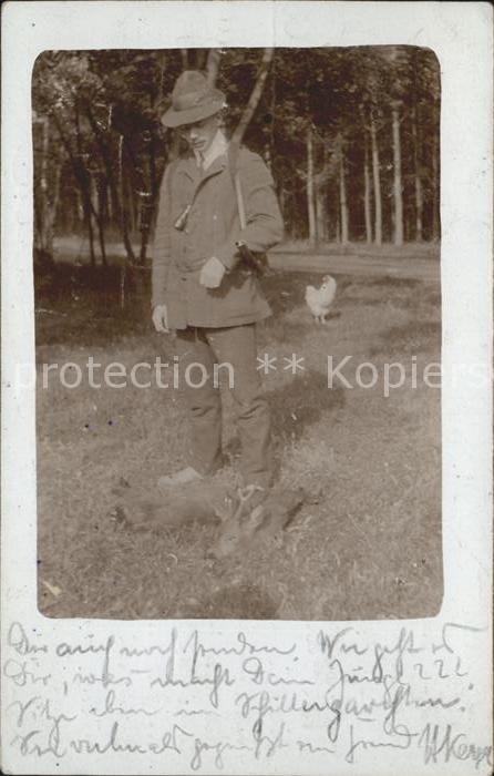 Jagd Jaeger Hirsch
