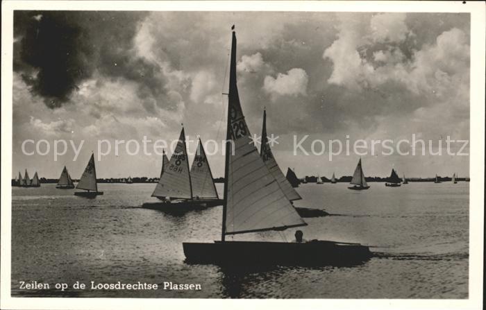 Segeln Segelboote Zeilen op de Loosdrechtse Pl